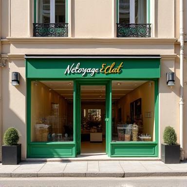Façade de Nettoyage Éclat à Lyon